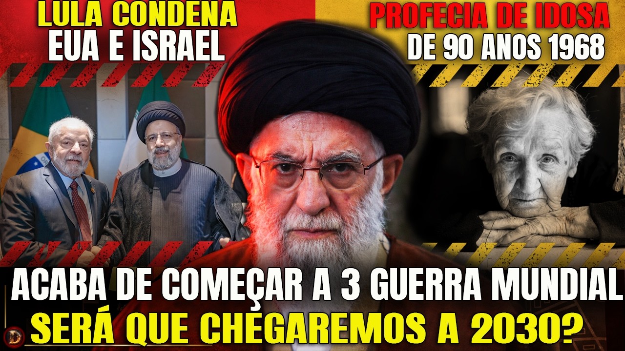 MUNDO EM ALERTA: LULA SE POSICIONA E TENSÃO GLOBAL AUMENTA “ESTAMOS DIANTE DE UMA ESCALADA?”