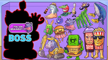 Merge Fellas Italian Brainrot 17 Gameplay Walkthrough Reaching Max Level×2 Brainrot New Update 