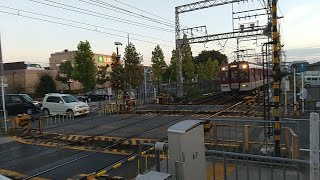 近鉄1252系VE58+8600系X66編成の急行京都行き 寺田駅