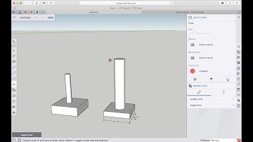 Web based #2020 #Sketchup #Tutorial - #How to #create objects with #exact dimensions