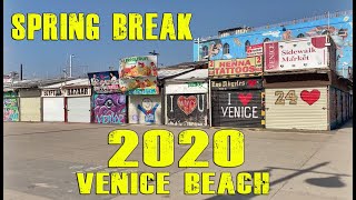 #venicebeach#springbreak2020#california today is spring break 2020 in
venice beach california and there are no people on the i would love to
show you h...