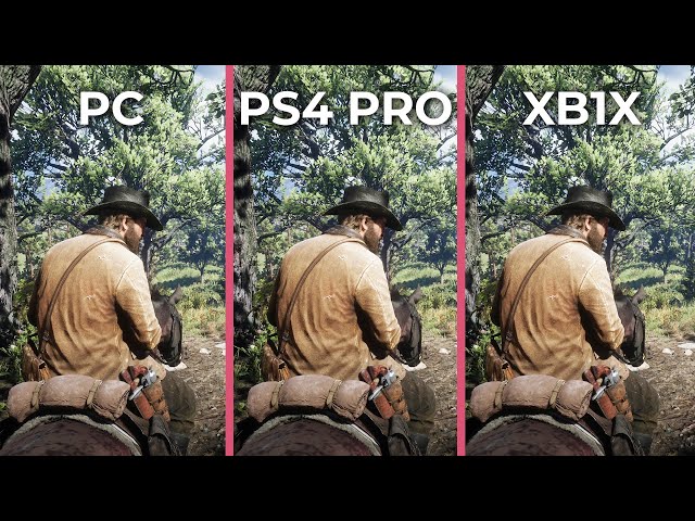 Red Dead Redemption 2: XBONE vs PS4 vs PC : r/reddeadredemption