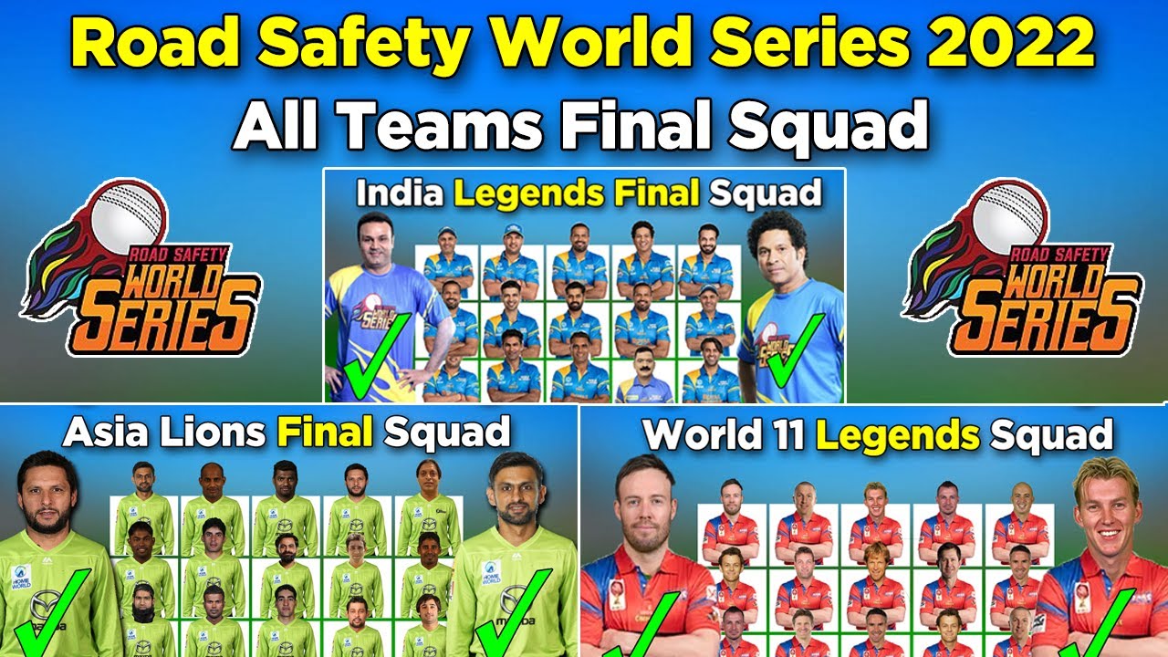 legends road safety world series