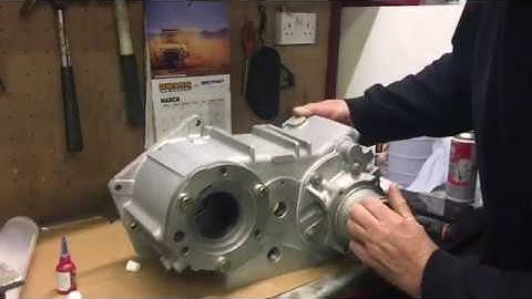 Ashcroft ATB Centre Diff fitting.Part 6,  Building the Transfer Box.