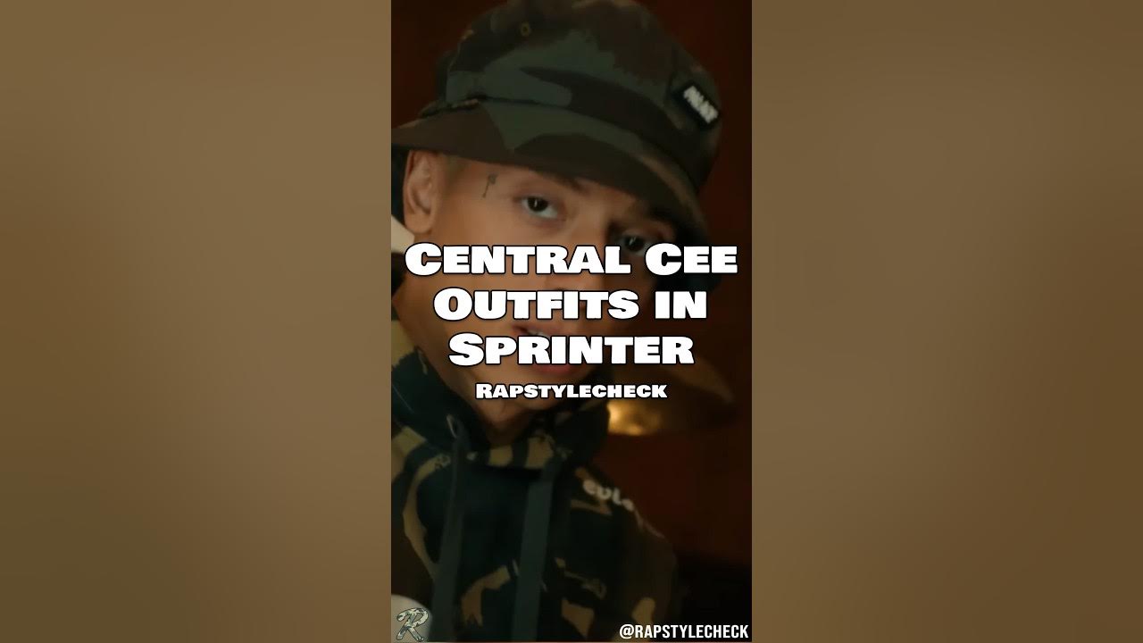 CENTRAL CEE OUTFITS IN “SPRINTER” 🤩 #centralcee #ukrap #outfitideas # outfits #outfitcheck 