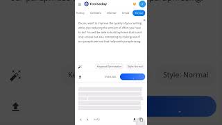 Celebrity AI Paraphrasing Tool by Toolsaday Wealth