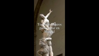 MUSEOS PARA VISITAR EN MADRID #viral #explore #shorts#viajes #vacation #spain #madrid #museo #españa