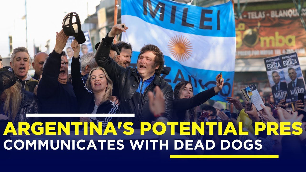 Javier Milei: Argentina's Potential President Who Communicates with Dead Dogs | IN18V | CNBCTV18