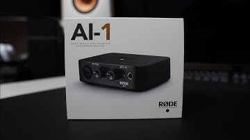 RODE Ai-1 Unboxing