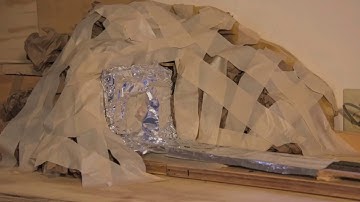 Getting plastered in the mountains--using plaster cloth for model RR scenery