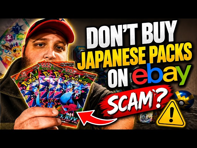 Before You Buy Japanese Pokémon Packs on eBay… Watch This - YouTube