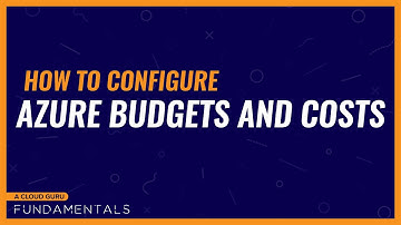 How to configure Azure budgets and costs alerts