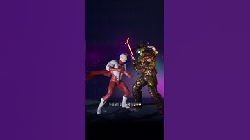 doom slayer meets omniman 😨#shorts #mk1 #doomslayer