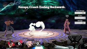 BACKWARDS CROUCH DASH with KAZUYA? | New Kazuya Tech Demonstration