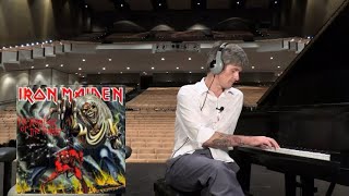 Iron Maiden - Hallowed Be Thy Name (pianist reacts to metalhead friend’s suggestion)