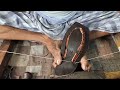 How to make peshawari chappals | complete process | TechTalks