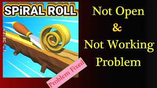 How to Fix Spiral Roll App Not Working Problem Android & Ios - Not Open Problem Solved screenshot 1