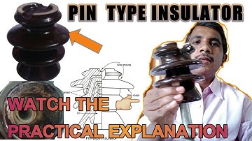 PIN TYPE INSULATOR PRACTICAL DEMO | HOW CONDUCTOR PLACED | WAHT IS RAIN SHED ? | by reddaiah