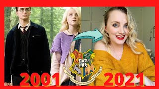 HARRY POTTER antes e depois 2021