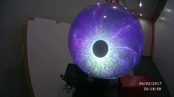 Docodemo Globe Test Projection of Monsters of the Cosmos