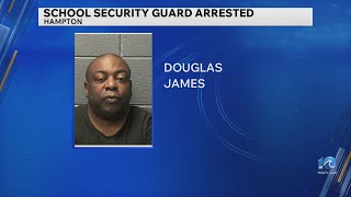 Hampton school security officer faces sexual assault charge