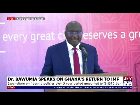 Bawumia uses ‘carpenter analogy’ to justify current economic woes