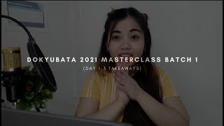 DokyuBata 2021 Masterclass- Batch 1 Net Worth