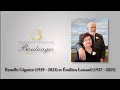 Renelle Giguère 1939 2023 Et Émilien Lessard 1937 2025 Renelle Giguère 1939 2023 Et Émilien Lessard 1937 2025