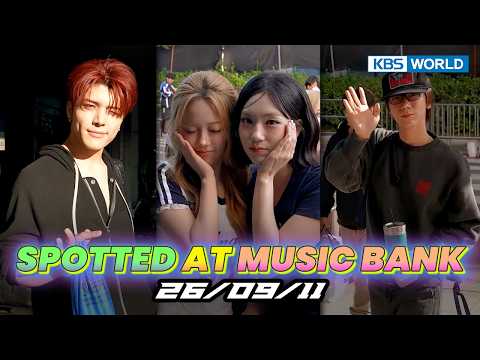 [4K] (Spotted at Music Bank) &TEAM OURBIRTHDAY, TEN and more! 뮤직뱅크 출근길 260911 | KBS WORLD TV