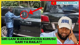 Raila Exposed Badly!! Siri gani kuhusu hii Gari hawataki ujuwe,Kumbe hili Gari Ilo na maajabu Hivi??