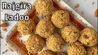 Rajgira ladoo recipe | Navratri Special Amaranth Ladoo Recipe | Healthy evening snack | राजगिरा लाडू