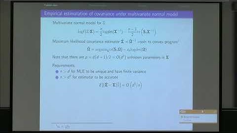 VMVW02 | Prof. Alfred Hero | The tensor graphical lasso (Teralasso)