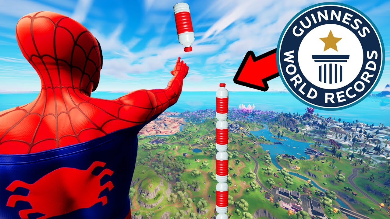 奇跡連発！？フォートナイトの世界記録を10個ぶっ壊してみたらまさかの結果にwｗｗ【フォートナイト / Fortnite】