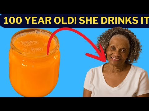 She is 100 year old! she drinks it every day and doesn't age