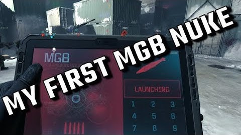 My First MGB Nuke in MW3 (Hardcore Shipment)