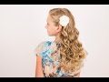 Как накрутить детские волосы. Children's Hairstyle for a Holiday