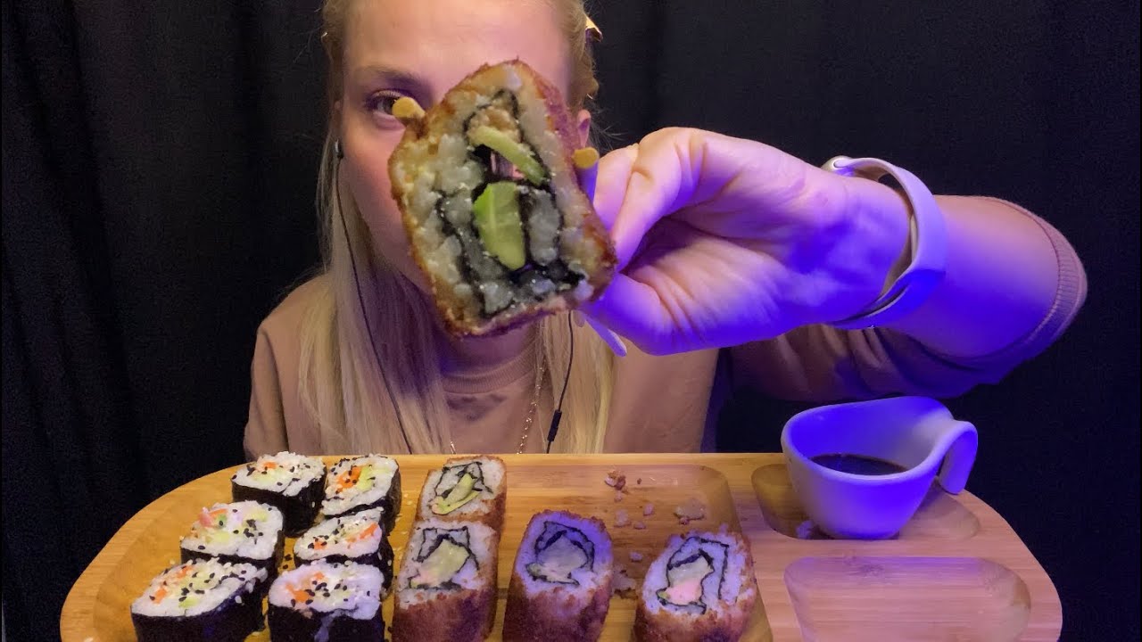 SUSHİ MUKBANG ASMR 🍱