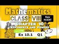Ch 10 | Exponents and Powers | Ex 10.1| Q1 |Class VIII | Maths | New NCERT