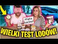 WIELKI TEST SMAKÓW LODÓW NA ŚLEPO!