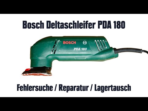 Bosch PDA 180 E ponceuse triangulaire 180W