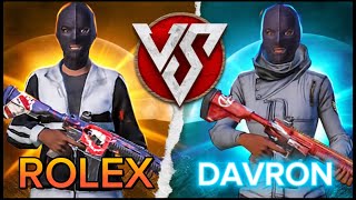 😱LAPAR DAVRON ROLEX GA TAN BERDI!!! /DAVRON vs ROLEX 1×1 FULL TDMMATCH 🤔