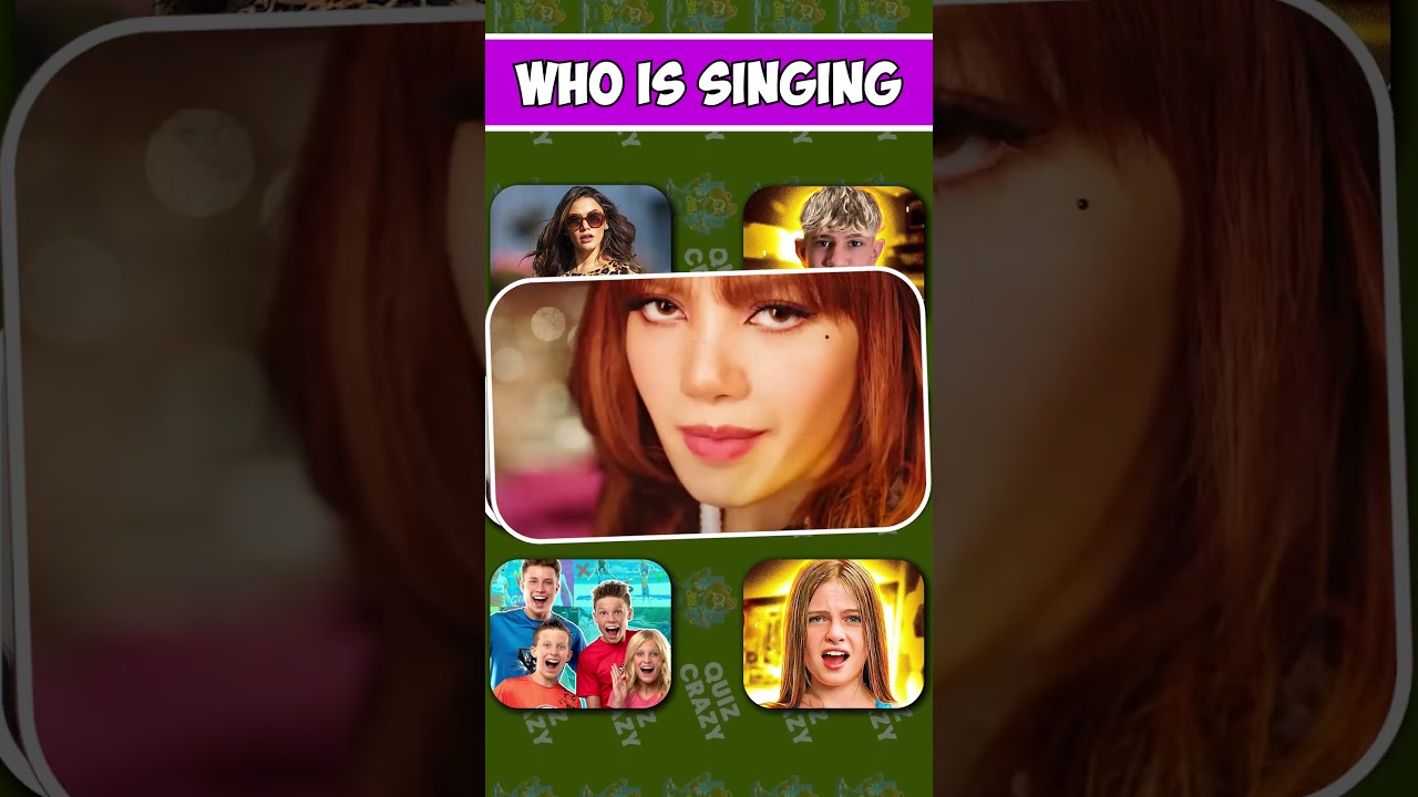 Can you Guess this Song! Andrea Espada,Nidal Wonder,Black Pink,Ninja Kids Tv, Salish Matter#shorts