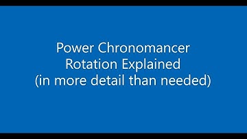 Power Chrono Rotation Explained