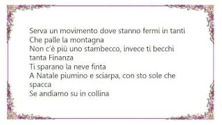 J-Ax - La Tangenziale Lyrics