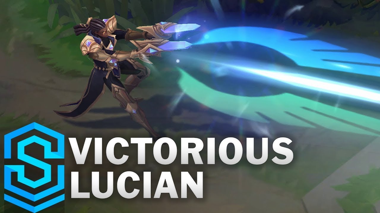 Victorious Lucian Skin Spotlight League Of Legends Youtube