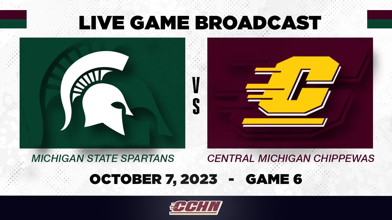 10/7/23: Michigan State Spartans vs Central Michigan Chippewas (MD3 ...
