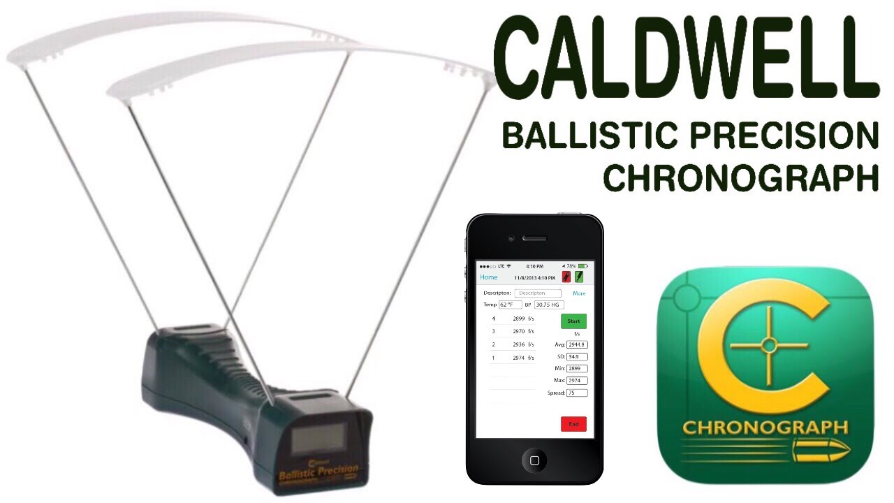 CRONÓGRAFO BALÍSTICO CALDWELL KIT PREMIUM 