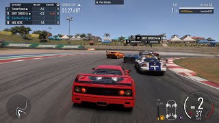 Intense Racing Action In The Ferrari F40 S-Class Forza Motorsport