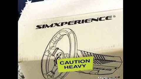 Unboxing Accuforce v2 de chez Sim Xperience