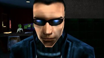 Deus Ex Malkavian Mod - JC threatens a Toilet